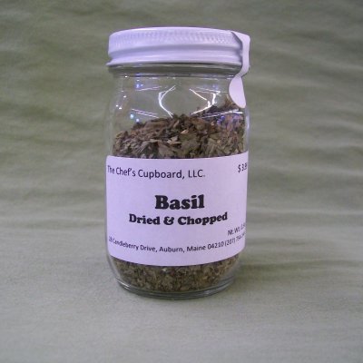 basil leaf dried chopped soups dips chicken meats