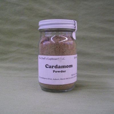 cardamom seed powder, coffee, desserts, mulling, curry