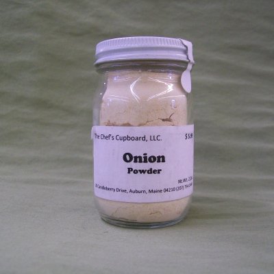 onion white powder, beef, pork, chicken, vegetables, potatoes, soups