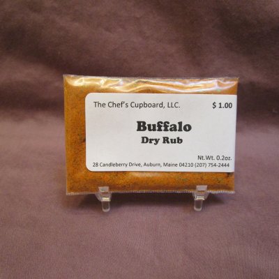 Chicken, Sauces, Veggies, buffalo dry rub, Burgers