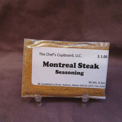 beef, montreal steak seasoning, chicken